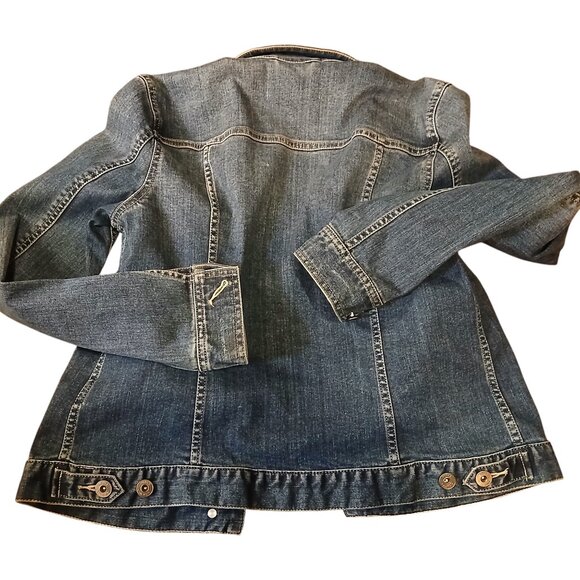 VINCE CAMUTO Blue Jean Jacket S - Picture 3 of 15